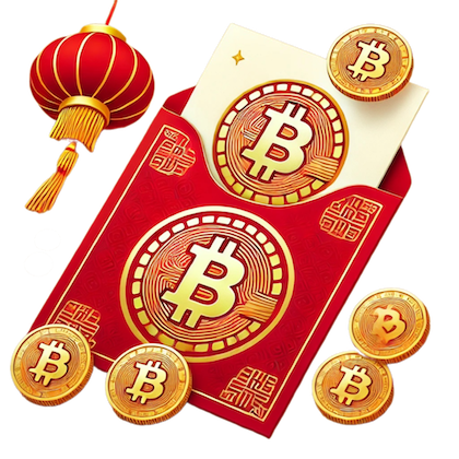 Bitcoin Hong Bao Logo